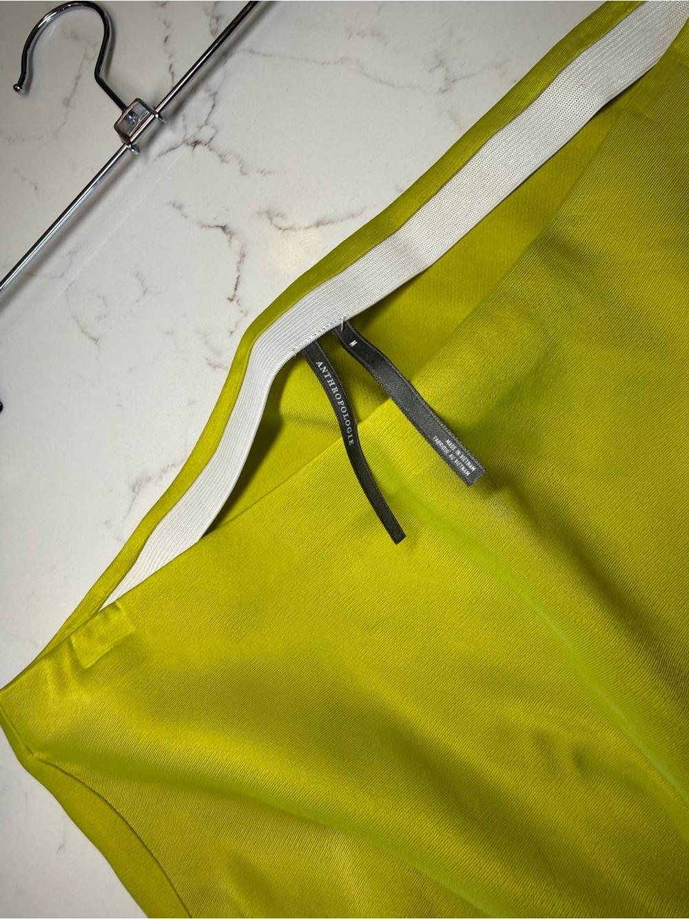 Anthropologie Tilda Mini Slip Skirt - Zest - Picture 4 of 8